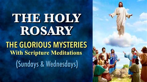 holy rosary for wednesday with scripture